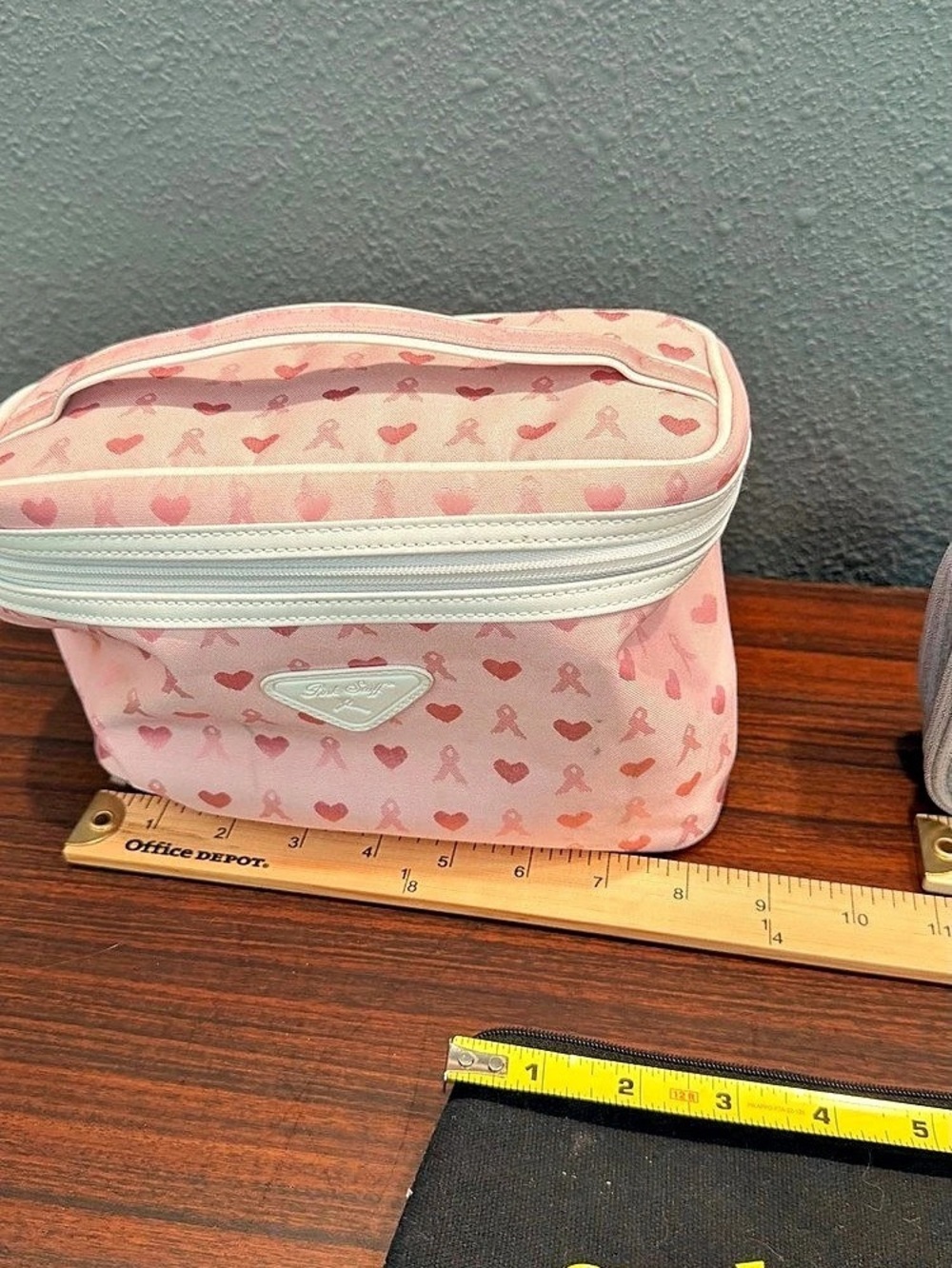 Lot of Three (3) Cosmetic Pouches